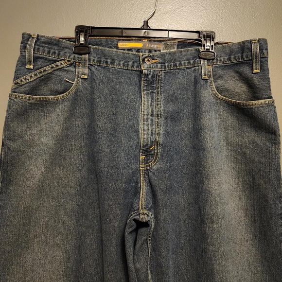 VTG 90'S Y2K Levi's Silvertab Baggy jeans size W40xL32 - Picture 2 of 16